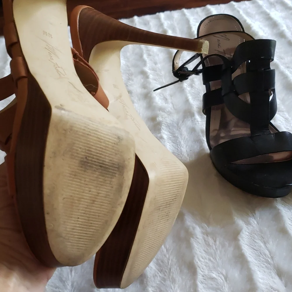 TWO pr MARC FISHER heels